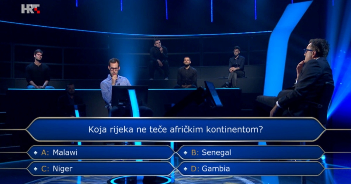 Hrvate naljutilo pitanje u Milijunašu: "Krivo je postavljeno. Ovo je navlakuša"