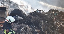 Požar na smetlištu Pule u fazi završnog gašenja, navodno nije gorio opasni otpad