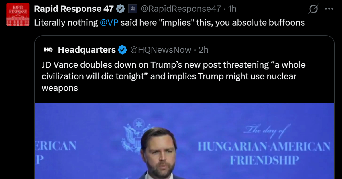 Bijela kuća: Nećemo baciti atomsku bombu na Iran