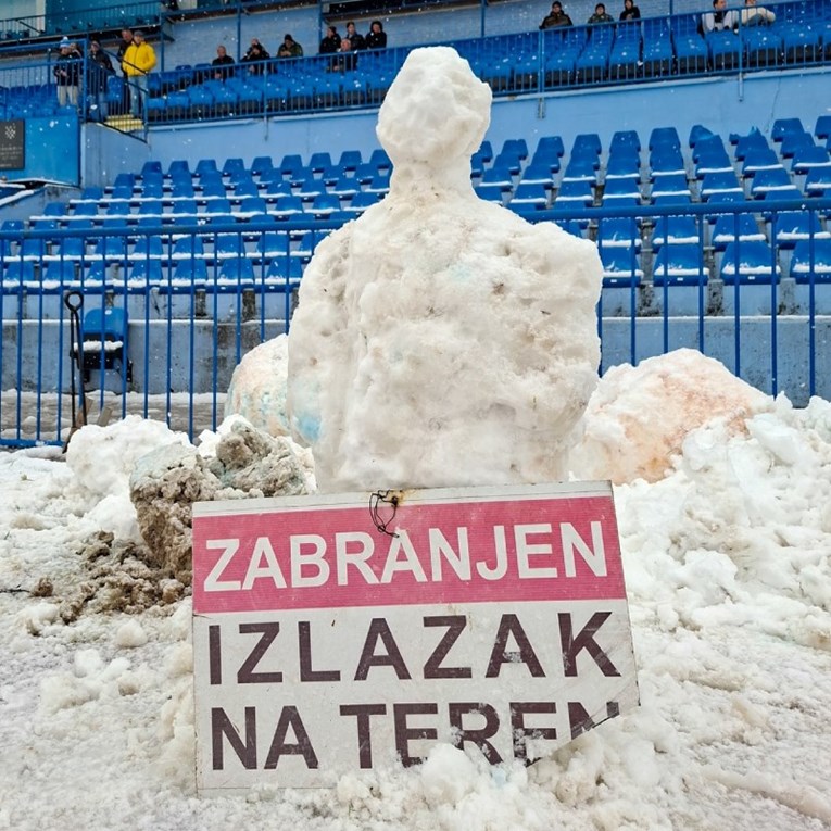 Pogledajte objavu Cibalije nakon što joj je zbog snijega otkazana utakmica