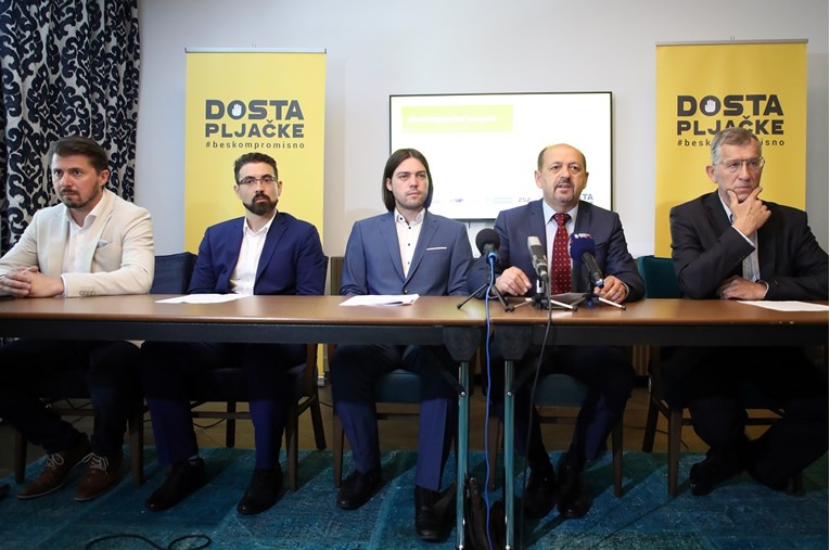 Platforma Dosta pljačke predstavila program, svakom građaninu žele dati po 4000 kuna