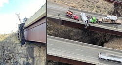 FOTO Nakon prometne nesreće putnicima kamioneta je život visio o niti