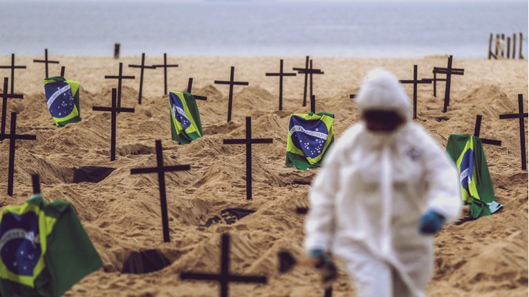 U Brazilu više od 20 tisuća novozaraženih koronom, 733 osobe umrle