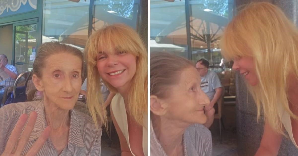 Mila Elegović posjetila Jadranku Matković, bile su na kavi