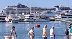 Očekuje se da će ovoga vikenda splitskim lukama proći oko 70 tisuća turista