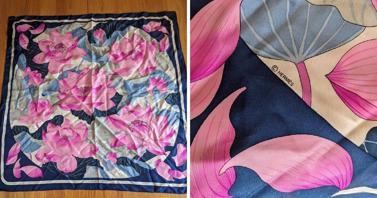 Na rasprodaji kupila Hermès maramu za 1 euro pa doznala njezinu pravu vrijednost