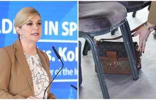 Kolinda se pojavila s luksuznom torbicom vrijednom 3000 eura, gurnula je pod stol