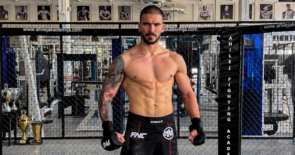 FOTO Bojković u brutalnoj formi uoči napada na FNC-ov pojas