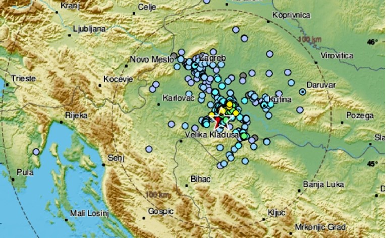 Potres od 3.5 po Richteru kod Petrinje: "Jaka detonacija i udar, kuća se tresla"
