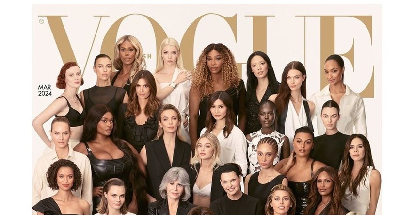 Na novoj naslovnici britanskog Voguea nalazi se čak 40 slavnih žena