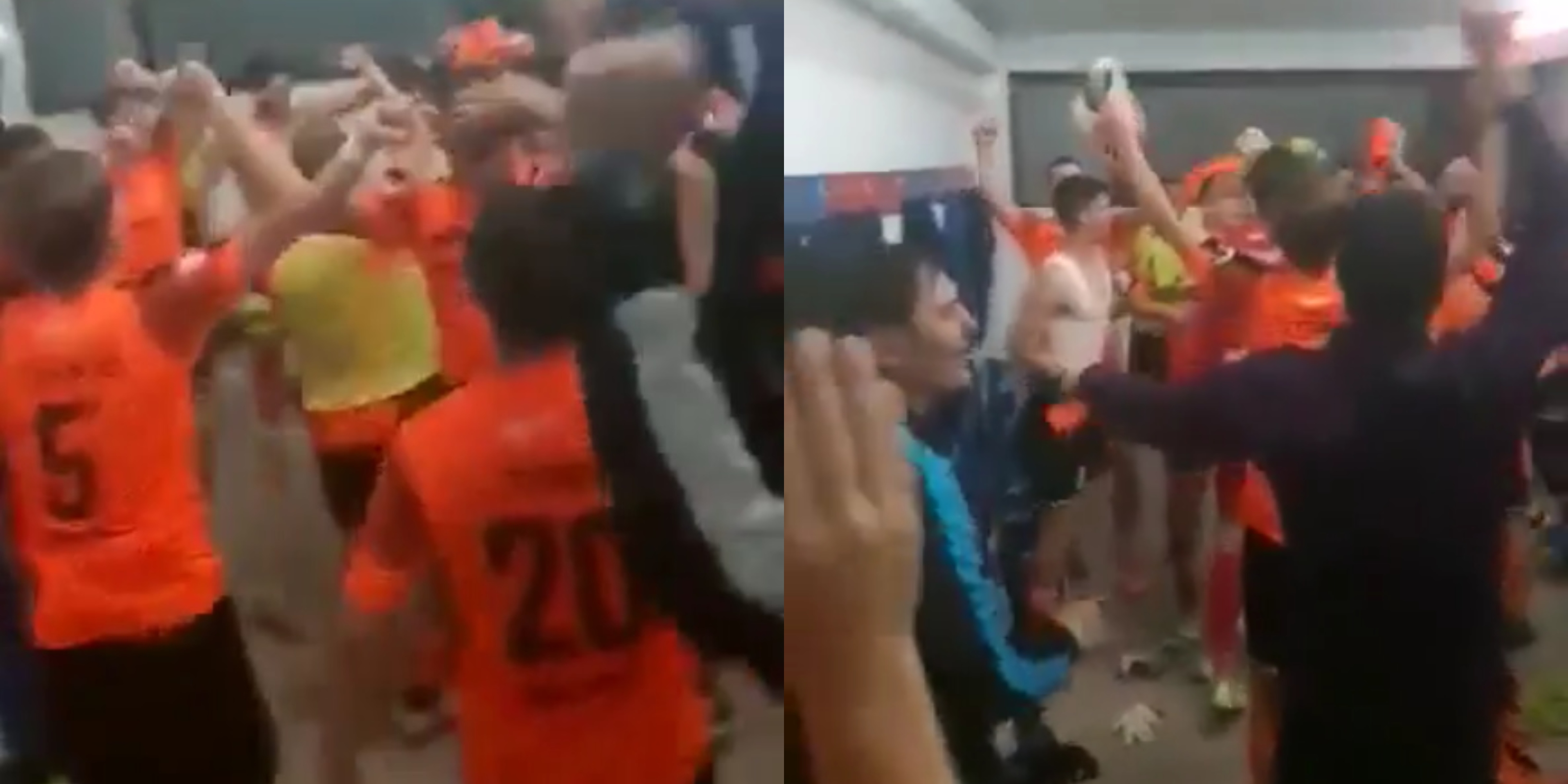 Pogledajte slavlje igrača Varaždina nakon rušenja Hajduka na Poljudu