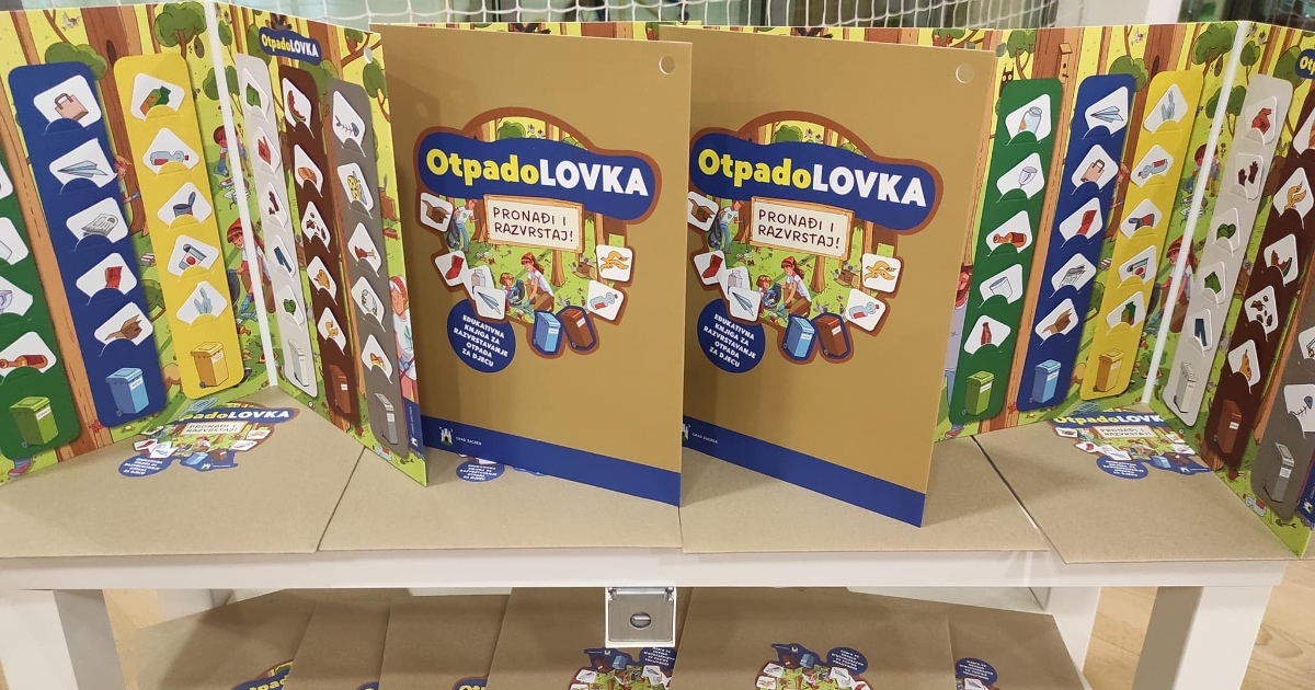 Malim Zagrepčanima podijeljene OtpadoLOVKE koje ih uče kako pravilno odvajati otpad