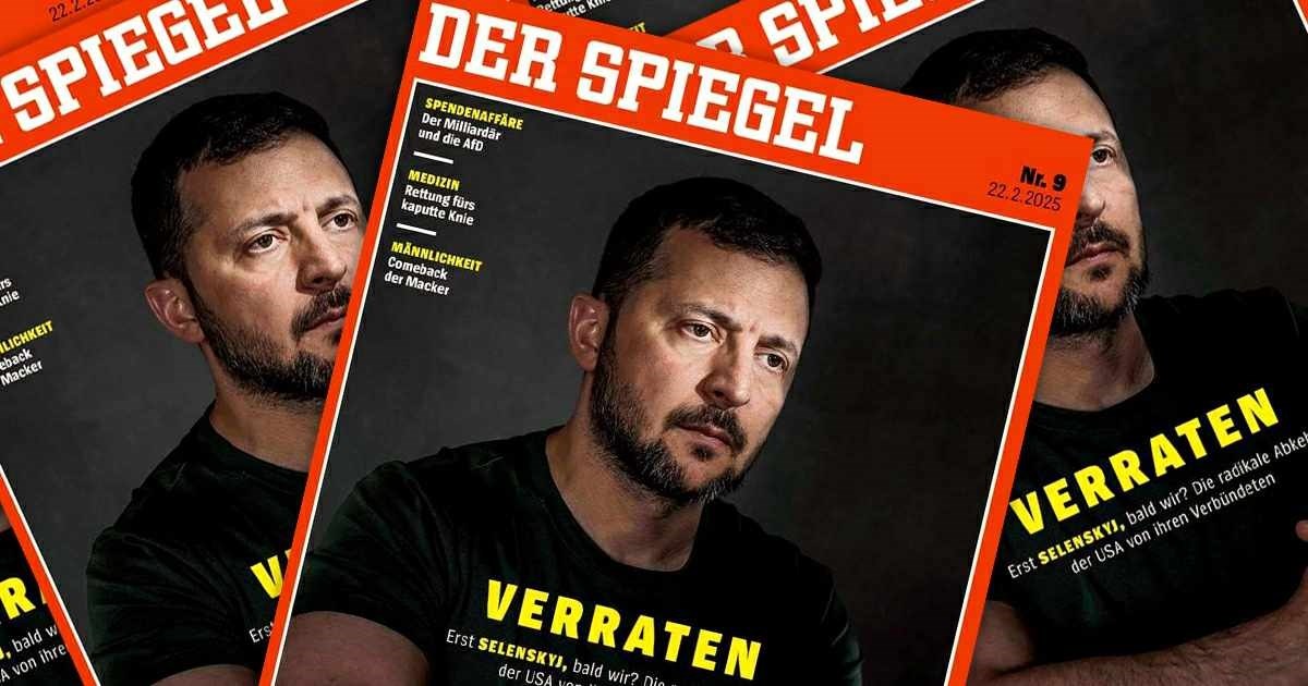 Ovo je naslovnica sutrašnjeg izdanja Der Spiegela