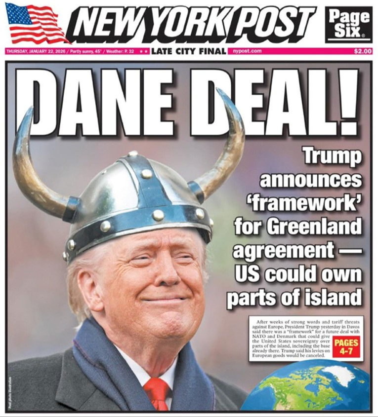 Pogledajte naslovnicu New York Posta, dijeli ju i Trumpova glasnogovornica