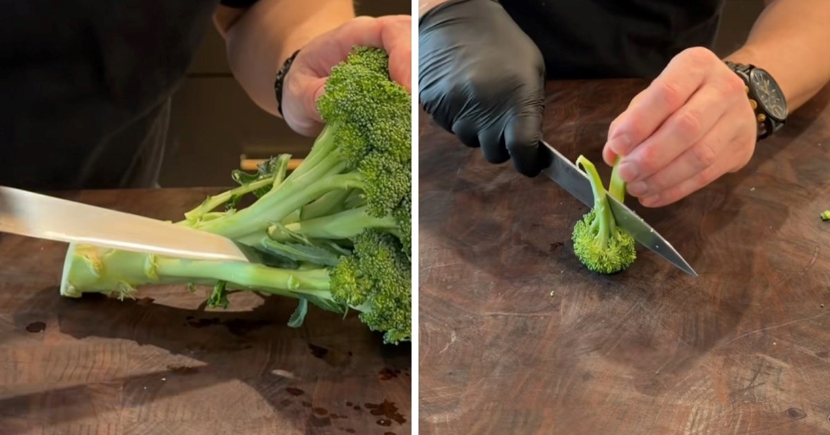 Chef pokazao kako pravilno narezati brokulu, ljudi oduševljeni jednim trikom