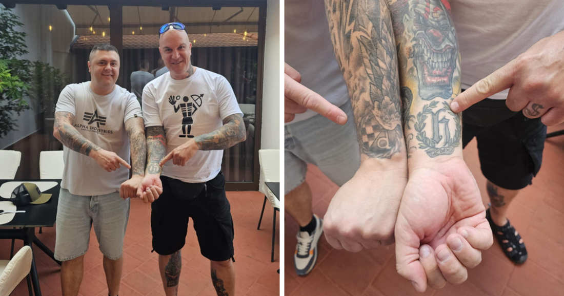 BBB-ovac i torcidaš pokazali tetovaže: "Danas smo na istoj strani, ne ratujemo"
