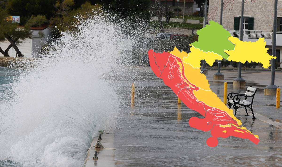 Izdan crveni alarm za dio zemlje. Meteorolozi: Pred nama je žestoka promjena vremena