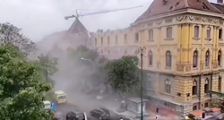 Nova snimka nakon pada dijela zgrade u Zagrebu, jure vatrogasna kola: "O bože mili"