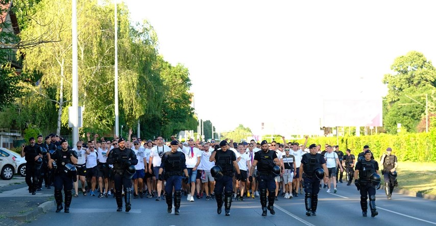 Policija ispratila Torcidu iz Zagreba, privedeno najmanje 19 navijača