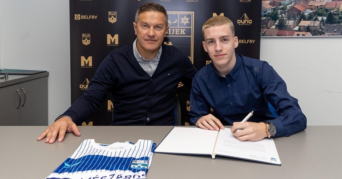 Najveći talent Osijeka odbio Hajduk. Potpisao je profesionalni ugovor