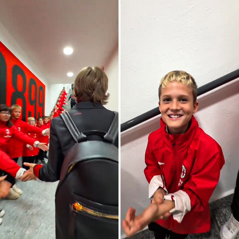 Modrić dao ruku dječaku. Pogledajte njegovu reakciju