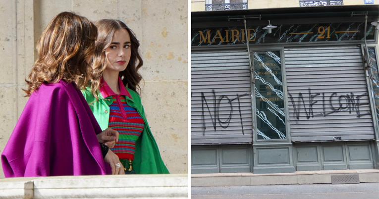 Parižani bijesni zbog Netflixove serije, osvanuli grafiti: "Emily tu nije dobrodošla"