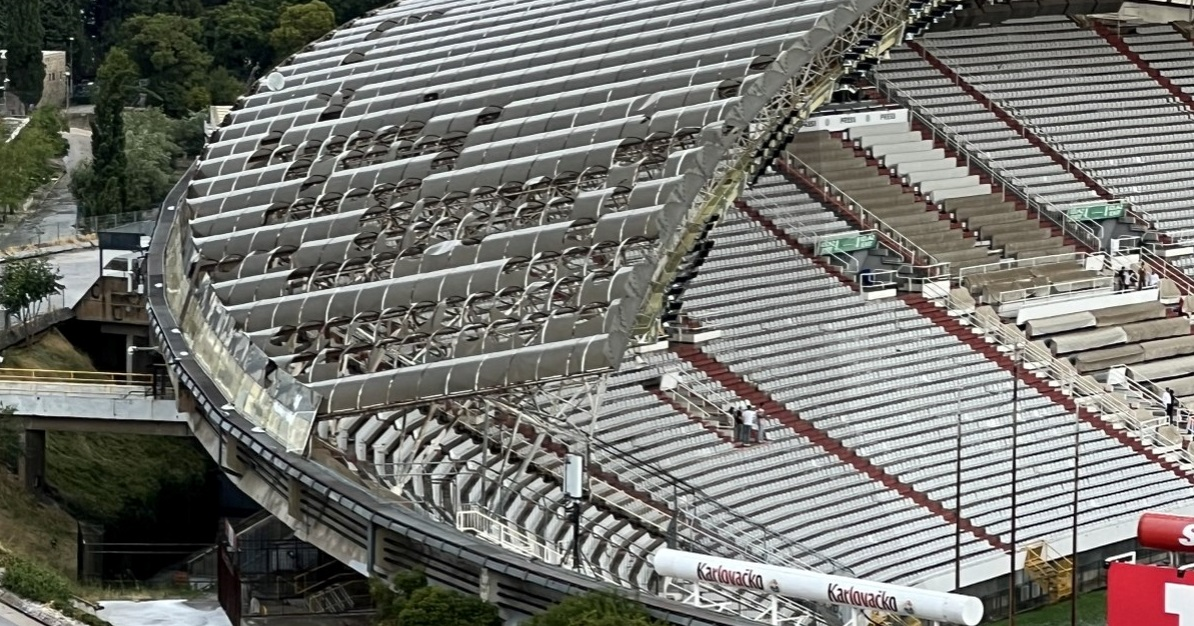 Hajduk o oštećenju Poljuda: Situacija je jako loša