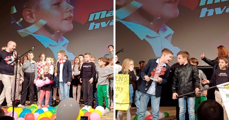 FOTO Pogledajte kako je izgledao doček pobjednika The Voice Kidsa u Pločama