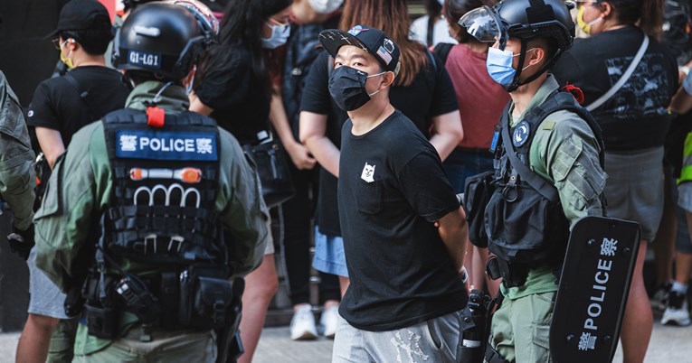 Stotine uhićenih na prosvjedu u Hong Kongu