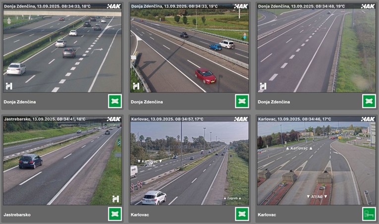 Pojačan promet na A1 između Zagreba i Karlovca prema moru