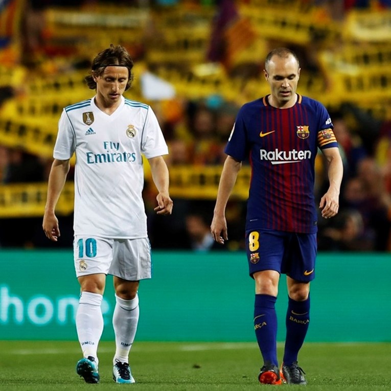 Viralna objava na X-u: Ovo je najbrutalniji kraj Iniesta vs. Modrić debate