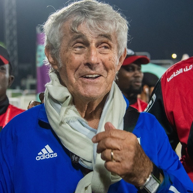 Bora Milutinović došao pogledati trening Hrvatske