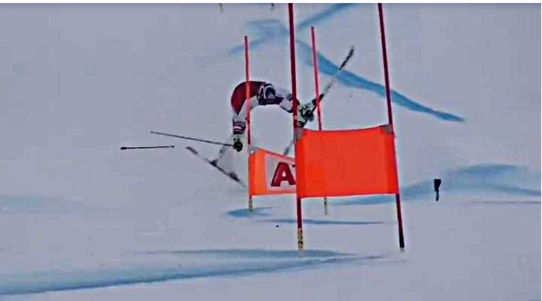 VIDEO Težak pad austrijskog skijaša na treningu spusta