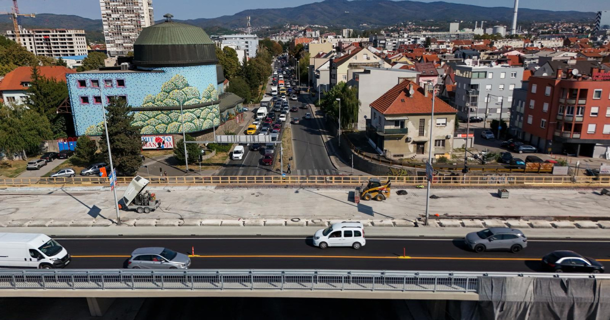 Obnovljen nadvožnjak na križanju Selske i Zagrebačke