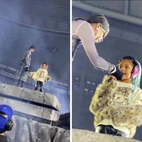 Travis Scott iznenadio publiku: Na pozornicu u Tokiju doveo kćer Stormi