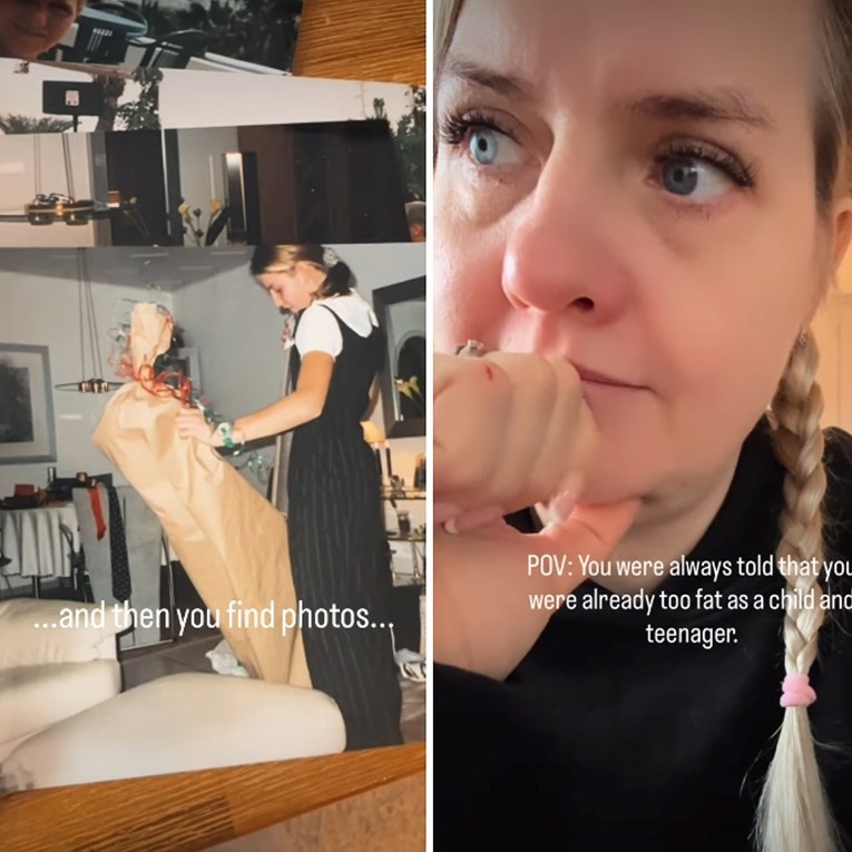 Ženi su govorili da je predebela. Onda je pogledala fotografije iz djetinjstva