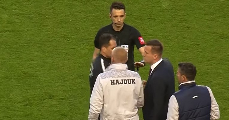 Pomoćni trener Hajduka kažnjen s tri utakmice zbog divljanja na derbiju