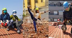 One su očistile zagrebačke krovove nakon potresa: "Ne tražimo novac ni zasluge"