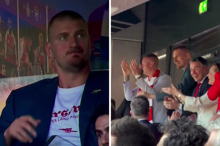 Snimka Nikole Jokića na finalu Lige prvaka hit je na društvenim mrežama