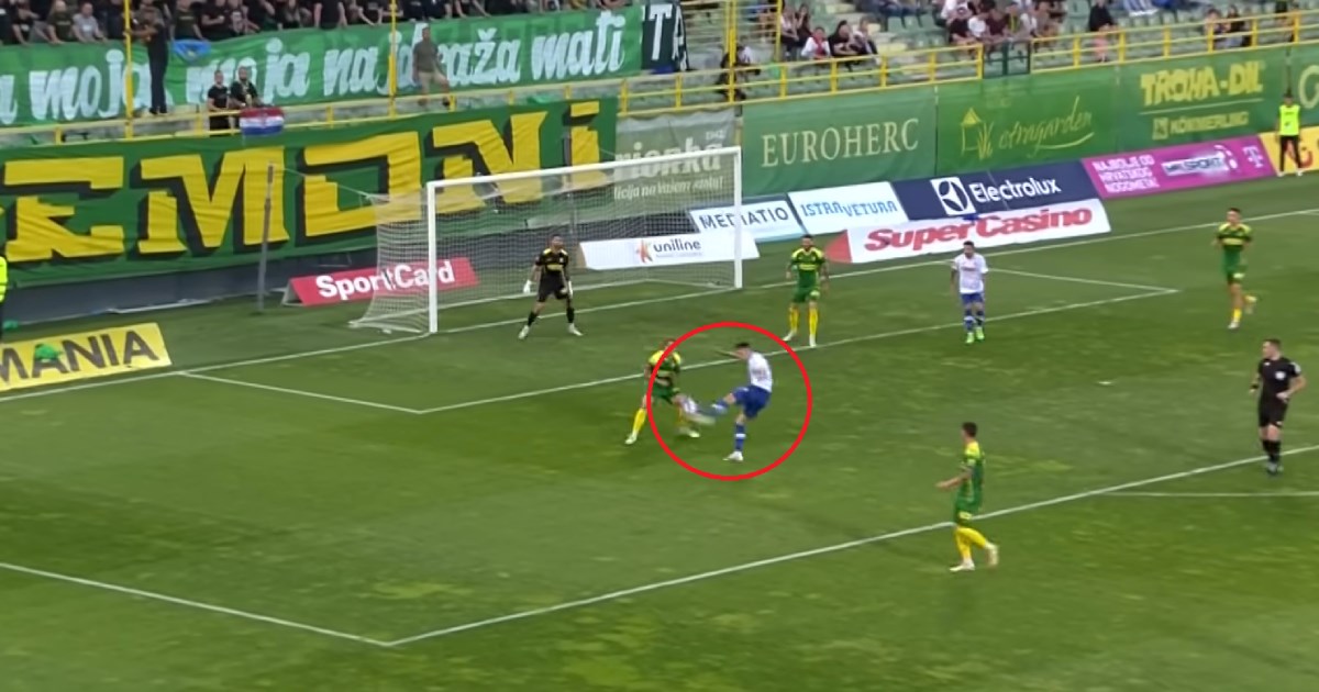 Perišićev prvi gol za Hajduk jedan je od najboljih u sezoni. Pogledajte ga