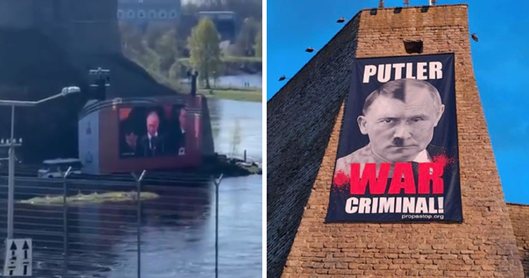 Rusi postavili veliki ekran na granici i prenosili paradu. Estonci im odgovorili