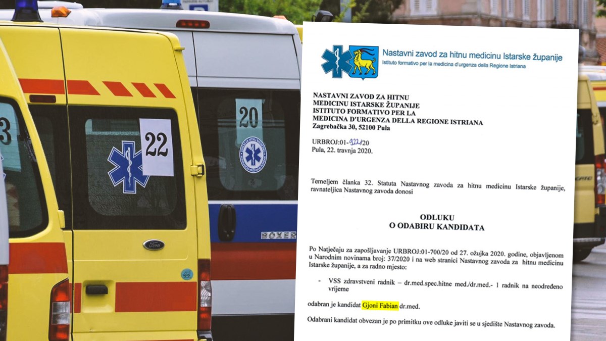 Direktor čudne pulske tvrtke iz priče o maskama nedavno je dobio posao u Hitnoj