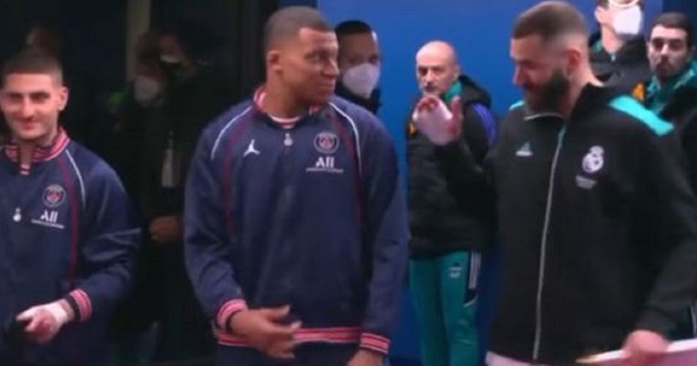 VIDEO Mbappe i Benzema cerekaju se prije utakmice: "Gubi se, lažljivo đubre!"