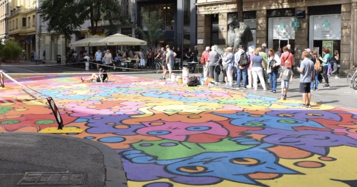 Znate li uopće što prikazuje mural u centru Zagreba?