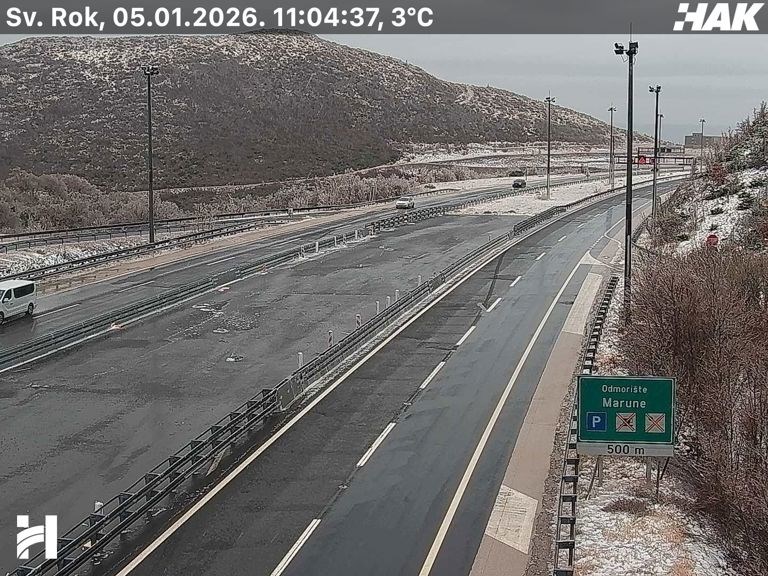 Ponovno otvorena A1 kod Svetog Roka. Noćas se prevrnuo i zapalio kamion