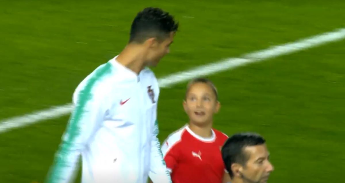 Ronaldo oduševio dječaka prije utakmice na Marakani