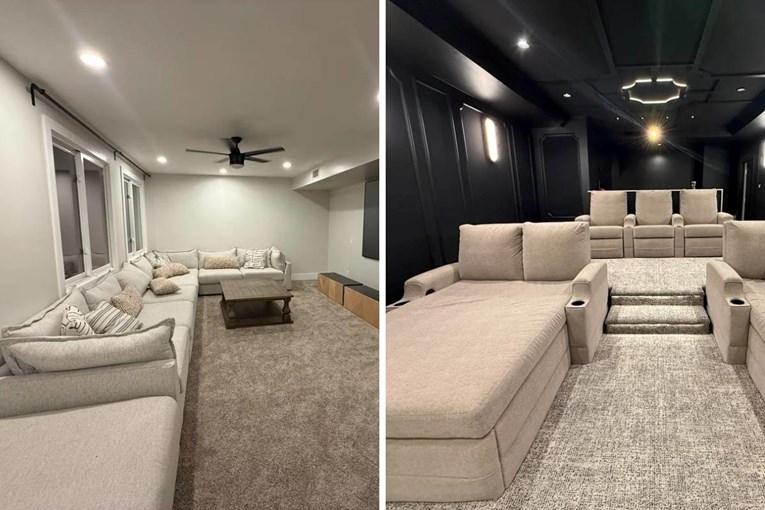 Tip je pretvorio podrum u kućno kino. Ljudi pišu: "Košta više od moje cijele kuće"