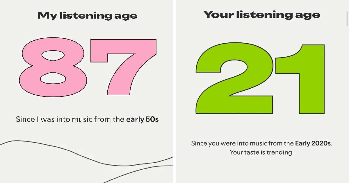 I tako... Spotify vas je danas proglasio starima?