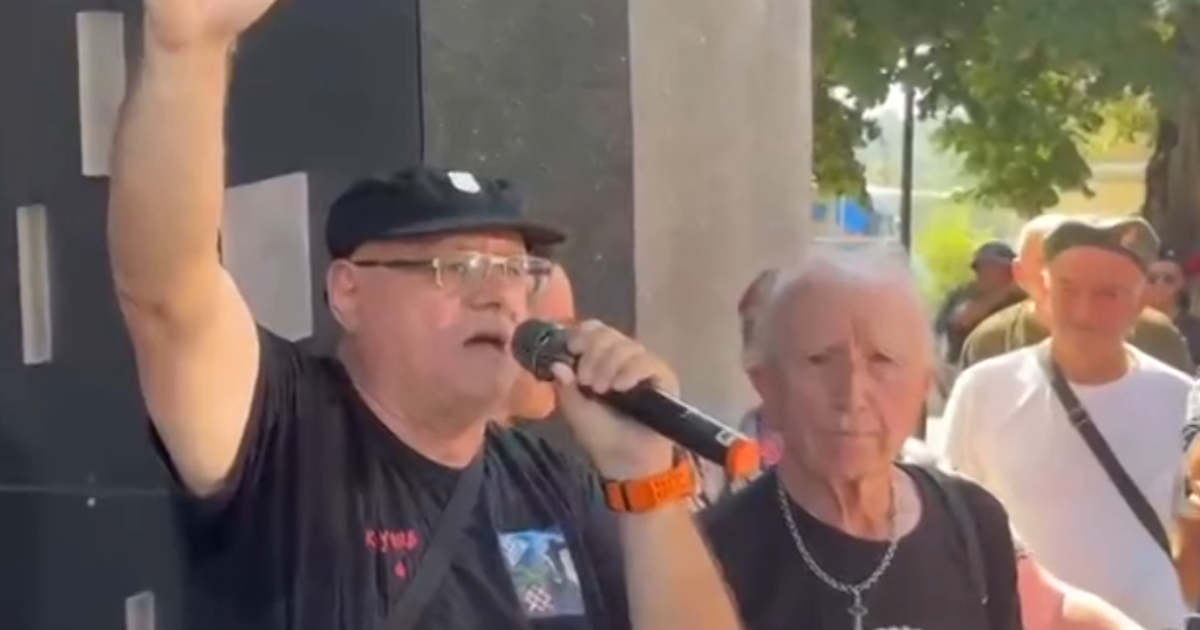 Keleminec i ekipa u Kninu vikali "Za dom spremni": "Ne bojimo se"