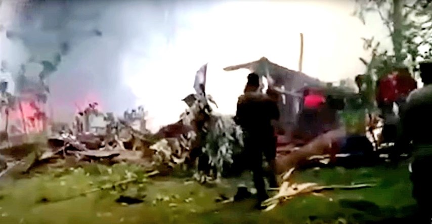 U rušenju filipinskog vojnog zrakoplova poginulo 45 ljudi